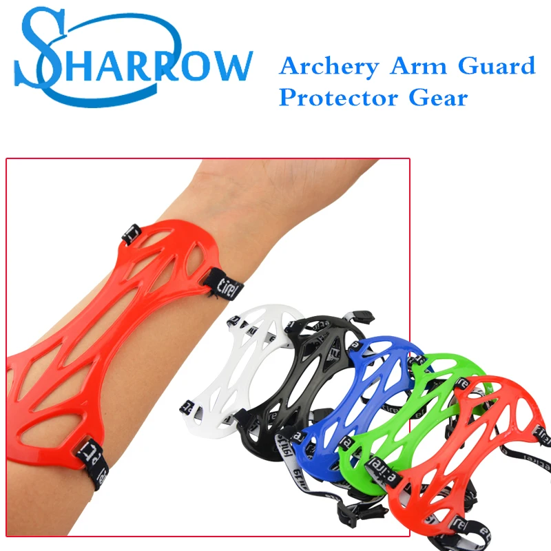 

2pcs Soft Rubber Archery Arm Guard Forearm Protect Gear Hunting Arrow Bow Tool Compound Recurve Bow Protection Accessories