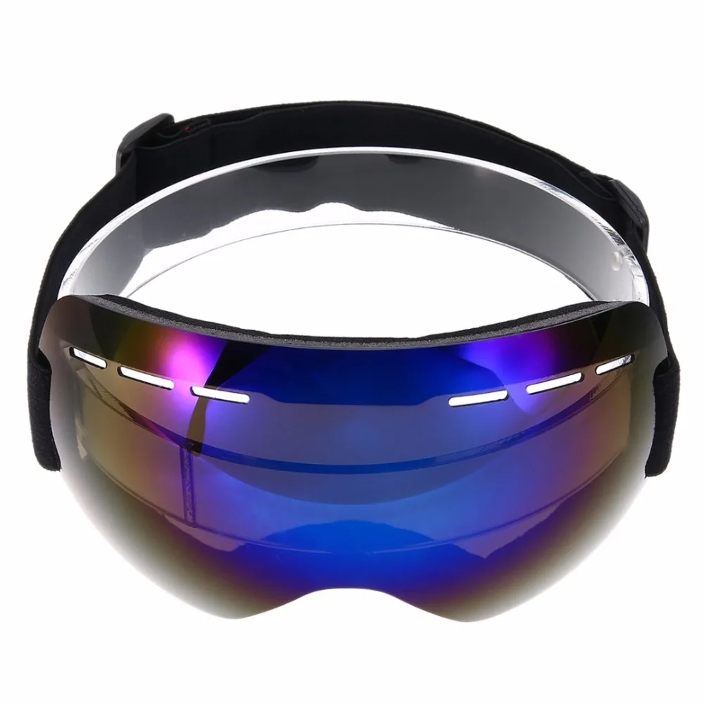 Adultos de esquí gafas Anti-niebla UV esquí gafas nieve esquí Snowboard invierno a prueba de viento deporte gafas de sol Motocross gafas