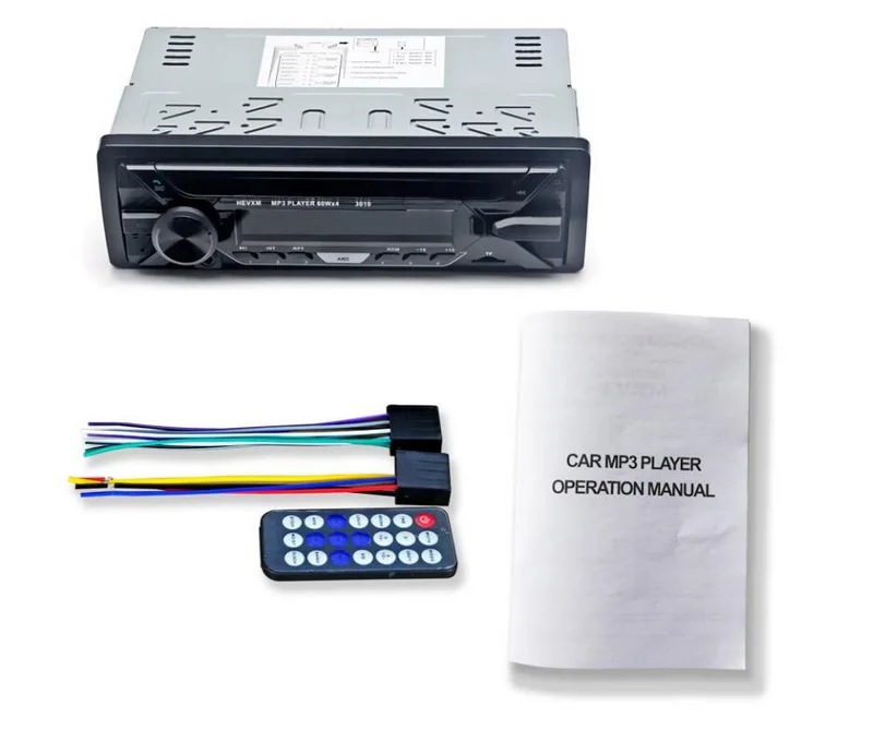Destacável do Carro Rds + Bluetooth Rádio Estéreo Automotivo Mais Novo fm am tf - Usb 3.5 Aux-in 1 Din 12v Painel Mp3 Player In-dash 7 aux in 1 din 12v painel destacavel do carro mp3 player in dash 01
