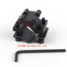 Одинарный зажим труба головка бочка крепление для Вивера и Пикатинни аксессуары