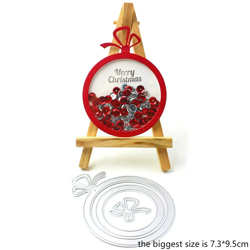 2018 Рождественское украшение шейкер металлические Вырубные штампы для сделай сам