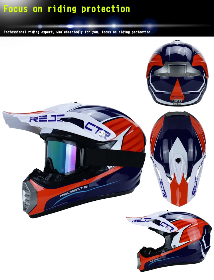Мотоцикл взрослых Мотокросс по бездорожью шлем ATV Байк горные MTB DH гоночный шлем кросс шлем емкости из АБС-пластика материалы