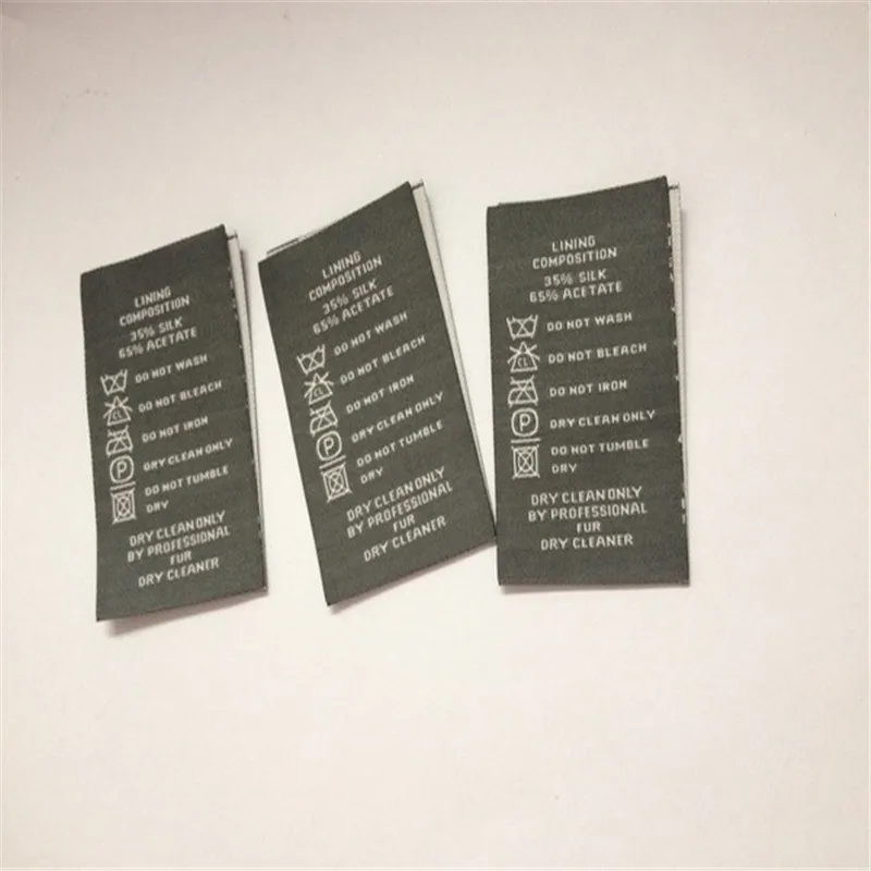 Заказная 4 4*14 2 см этикетка для ухода за стиркой/тканые этикетки|label symbols|label cellslabel |