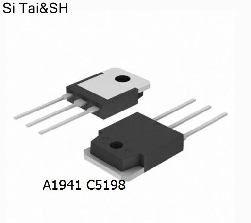 

Free shipping 5pcs/lot A1941 C5198 audio amplifier transistor 2SA1941 2SC5198 TO-3P new original