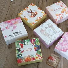 30pcs Fashion Design Gift Box Paper Packages Box Wedding Favors and Gifts Birthday Party Cake Box Chocolate Box Cajas de Carton