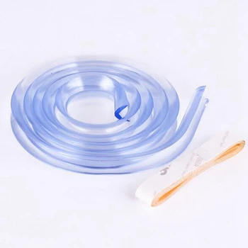

Baby Safety Soft U Shape Desk Silicone Corner 1M Clear Edge Foam Guard Cushion Transparent Glass Table New Hot YYY9745