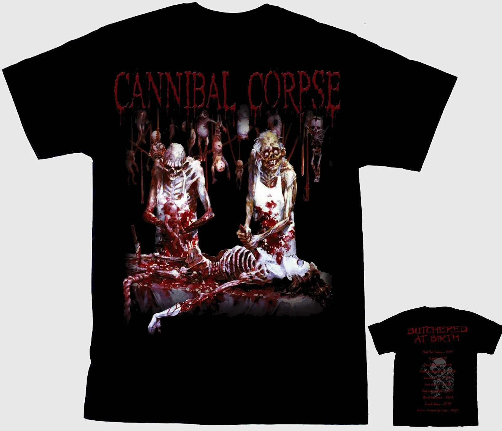 CANNIBAL CORPSE разделывал при рождении Death metal Deicide футболка Размеры: S для 7XL 100%