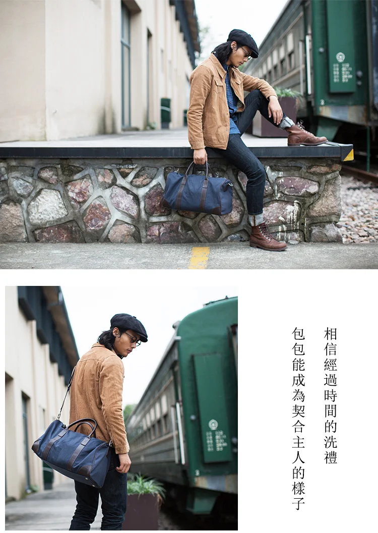 LANSPACE мужская сумка кожаная модная дорожная сумка марка багажа