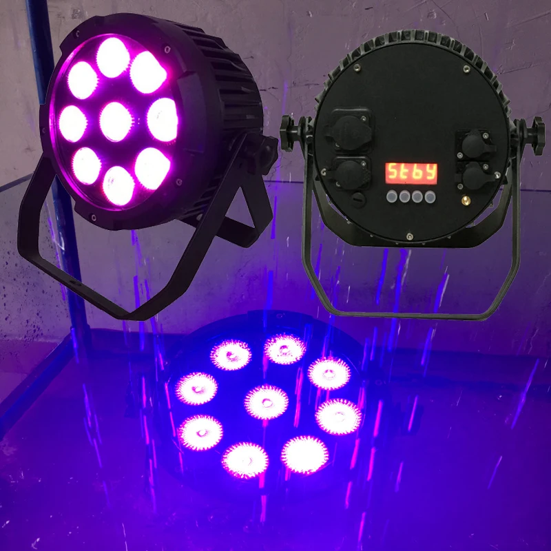 

4X Lot New Arrival IP65 Battery Operated Wireless LED Par Projector Outdoor Waterproof Battery Stage Light For Stage Event