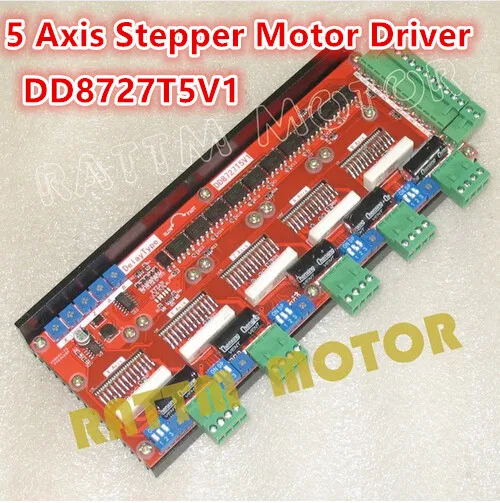 

5Axis Stepper Motor Driver DD8727T5V1 Stepping Motor Driver 50V 4A 128Microstep