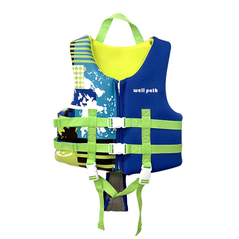 Детский профессиональный спасательный жилет для подводного плавания, небольшой жилет с ремнем, защитный спасательный жилет, безопасный
