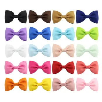 

20pcsCute Hairpin Baby Hair Decorations Lovely Bow Tie Hairclip Simple Style Princess Hair Clip
