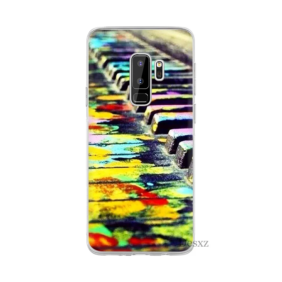 Чехол из ТПУ для Samsung A7 A9 A10 A20 A30 A40 A50 A60 A70 A5 A6 A8 Plus J3 J5 J6 J7 Piano Keys Music lover gift