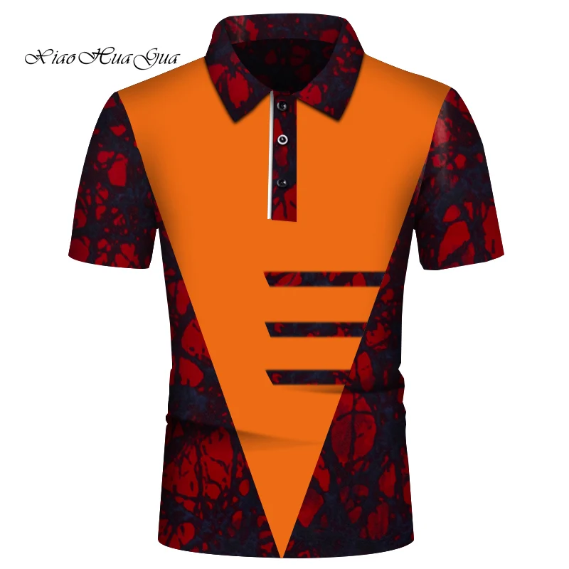 

African print t-shirt male tops short sleeve men africa t shirt fashion traditional design dashiki clothing plus size wyn860