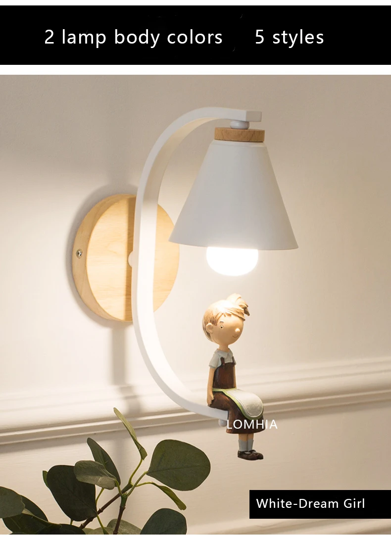Modern LED Wall Lamps indoor bedside wall lighting Minimalist art Sconce12  (1)