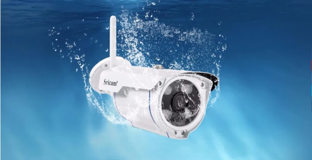 Sricam 720P HD IP камера wifi Водонепроницаемая камера ночного видения с датчиком движения Onvif 2,4 P2P камера видеонаблюдения H.264 камера безопасности