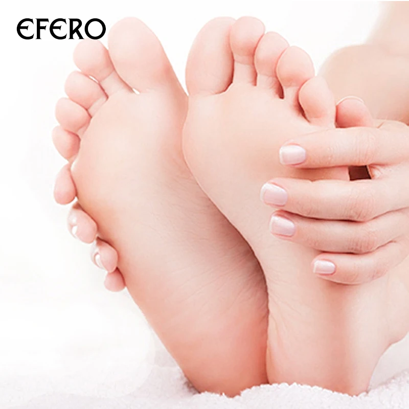 EFERO 5 шт маска для ухода за ногами Крем для ног носки для педикюра пятки отбеливающий увлажняющий растительный маска для ног маска