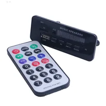 Wireless Bluetooth MP3 WMA Decoder Board Audio Module Support TF FM Audio Radio Module Recording Function For Car accessories