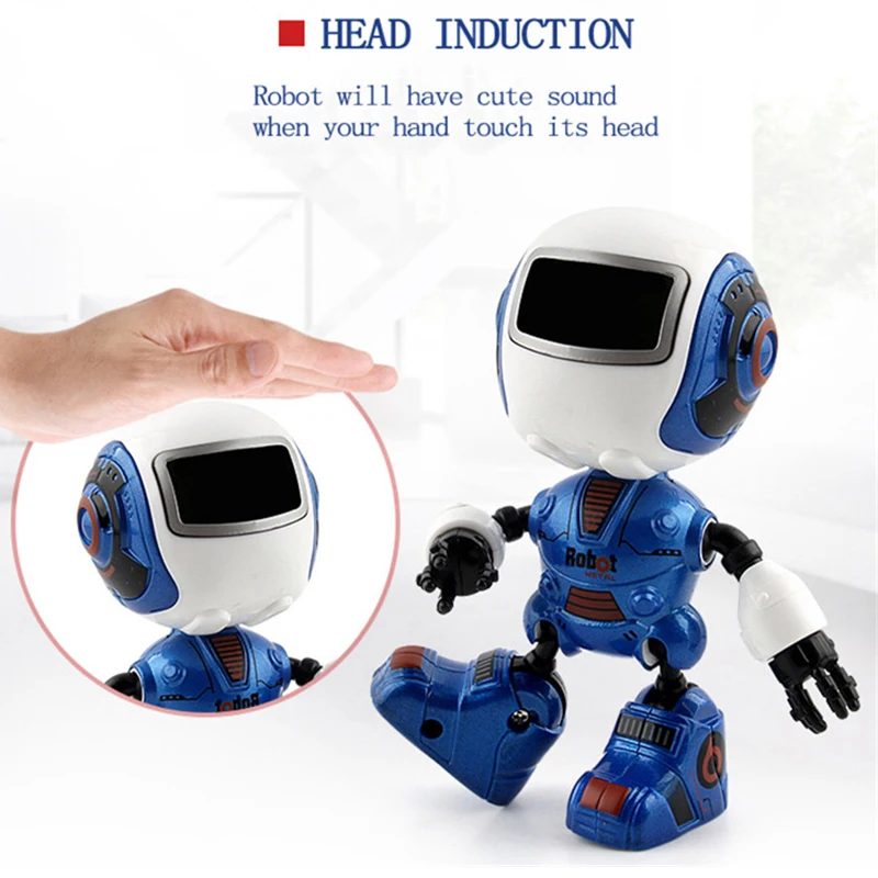 Touchhead Индукционное освещение Звук Робот Дети танцы робот собака электронные игрушки подарок на день рождения для детей электрический питомец