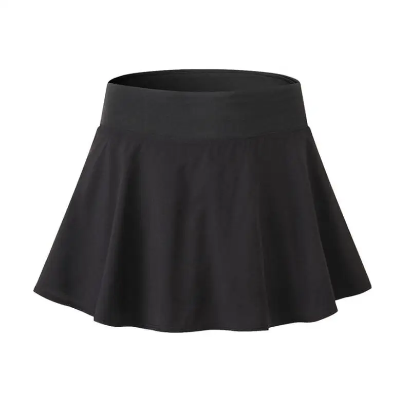 

Women's Athletic fast drying Workout short active Tennis Running skirt with built-in Shorts 2018 new Dropship