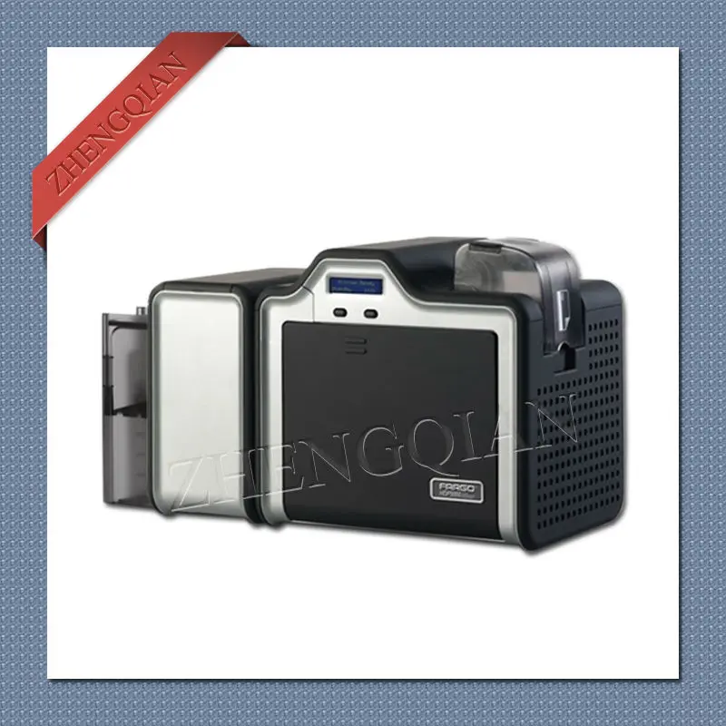 

HID HDP5000 dual-sided thermal retransfer id card printer with one 84053 and three 84051
