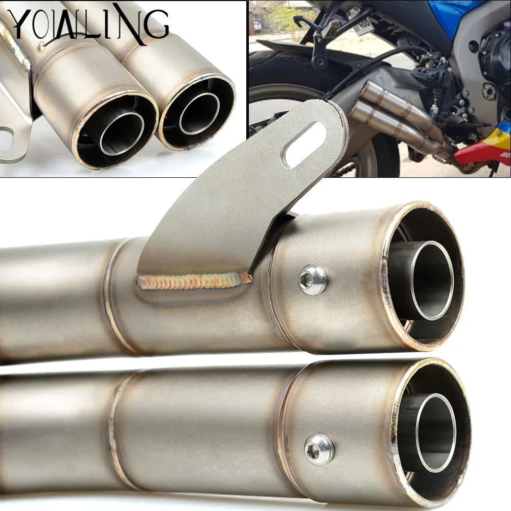 Motorcycle Scooter Exhaust Pipe Muffler For Honda Vt700c Shadow 700