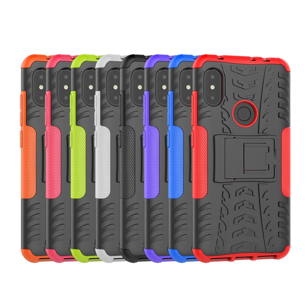 

For Xiaomi 5s Mi5 plus 5X Dual Layer Armor TPU+PC Shell Shockproof Back Cover For Redmi Note 3 4 5 6 4X 5A 6X A2 S2 Y2 6A 6 Pro