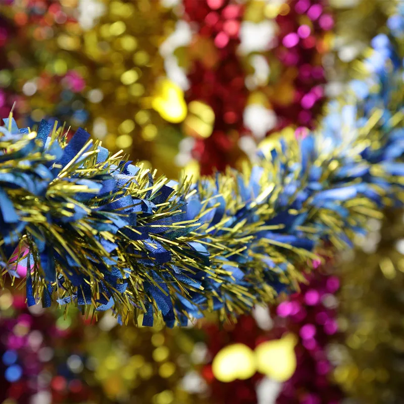  National Day holiday wedding wedding tinsel supplies color ribbon garland kindergarten classroom de - 32744599536