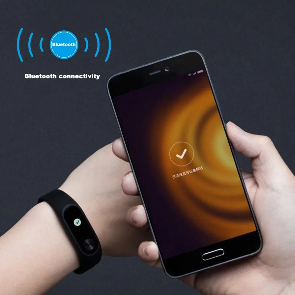 Фитнес браслет Kebidu Sport M2 Bluetooth Смарт с пульсометром смарт для Android