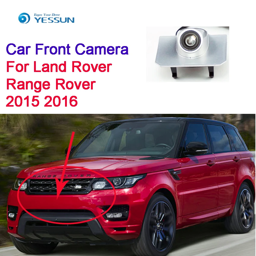 

YESSUN Car Front Camera For Land Rover Range Rover 2015 2016 LOGO CAM Front Grille DIY Manually Control 4S shop high quality