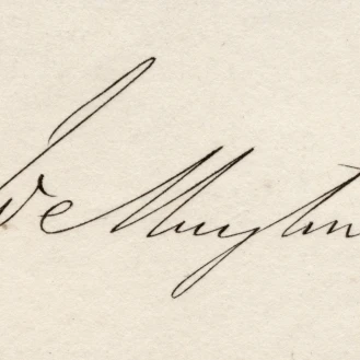 Arthur Wellesley 1St.Duke Of Wellington 1769-1852.British Soldier And Statesman. Signature Poster Print (26 x 8)