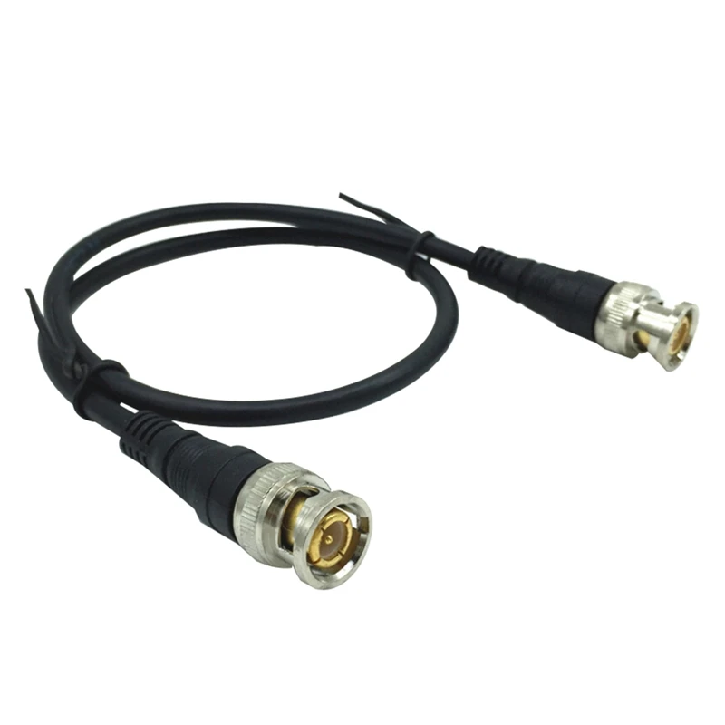 Pure Copper BNC Male To Male Straight Crimp Q9 Head HD Monitor Line Double-head Video Cable 0.5 M / 1 M Jumper Pure Copper BNC Male To Male Straight Crimp Q9 Head HD Monitor Line Double-head Video Cable 0.5 M / 1 M Jumper