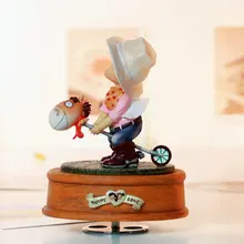 Джинсовые вращающиеся украшения музыкальная шкатулка Щенок любовь музыкальная копилка подарок на день рождения для маленького мальчика