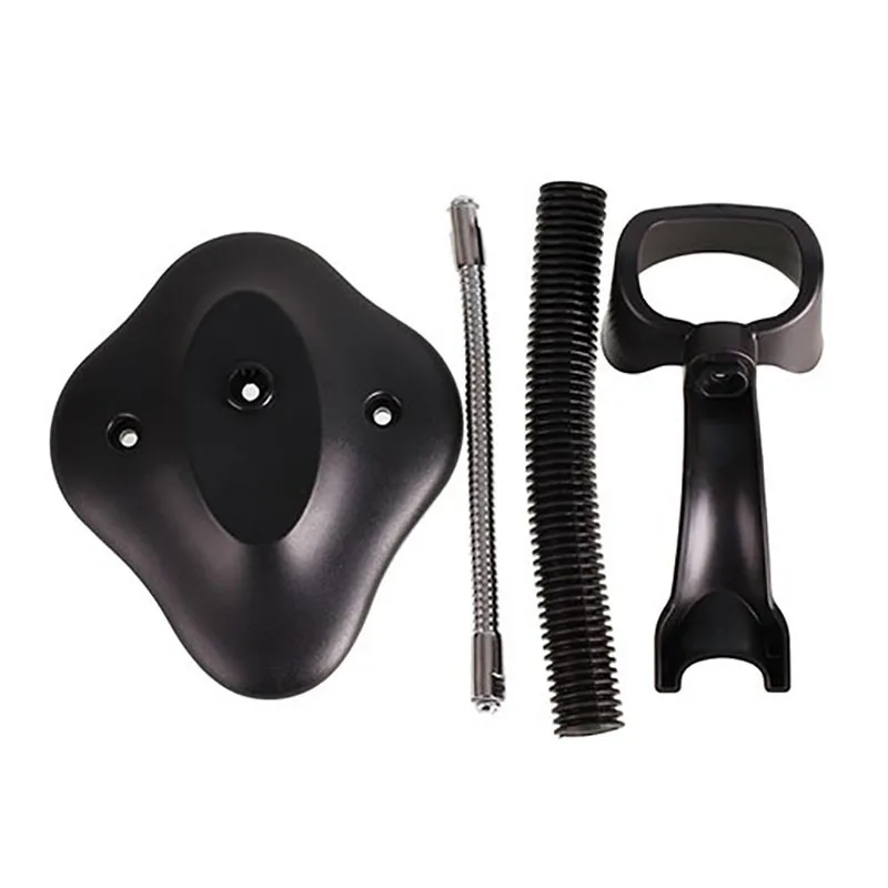 Black Gooseneck Stand Holder Self-sensing Bracket For Motorola Symbol LS2208 Barcode Scanner Reader