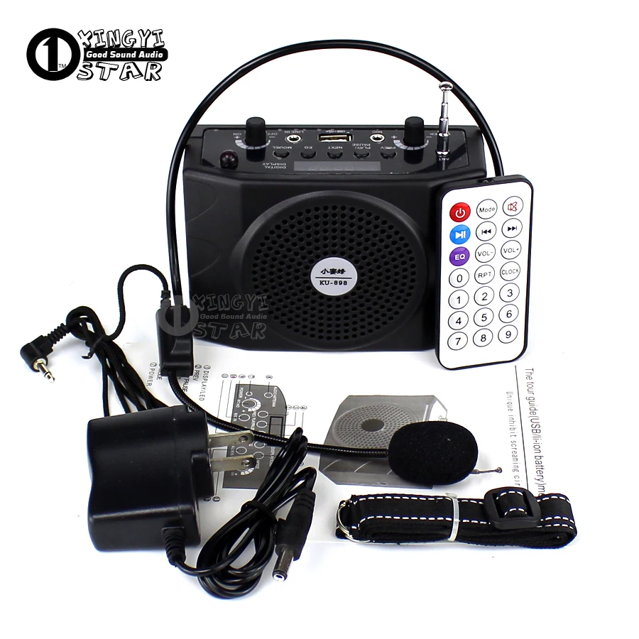 Portable Amplifier Audio Megaphone Mini Speaker Wireless