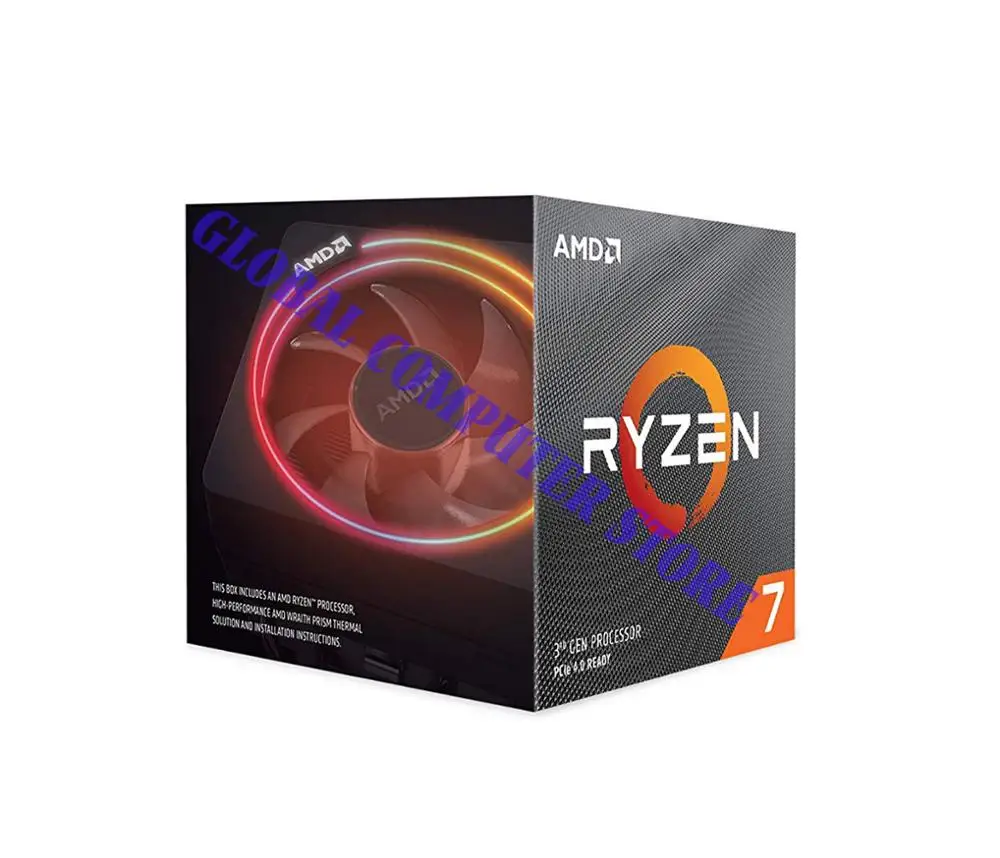 Новый процессор amd ryzen 7 3700X3 6 GHz 8 Core 16 Thread 65W 3 го поколения Ryzen сокет AM4 Настольный