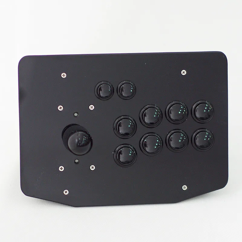 Cdragon all balck USB Arcade Joystick Controller  8 Directional Buttons Rocker Wired For PC free shipping