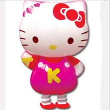 Free Shipping Hello kitty walking pet balloons,Promotional Children toys wholesales
