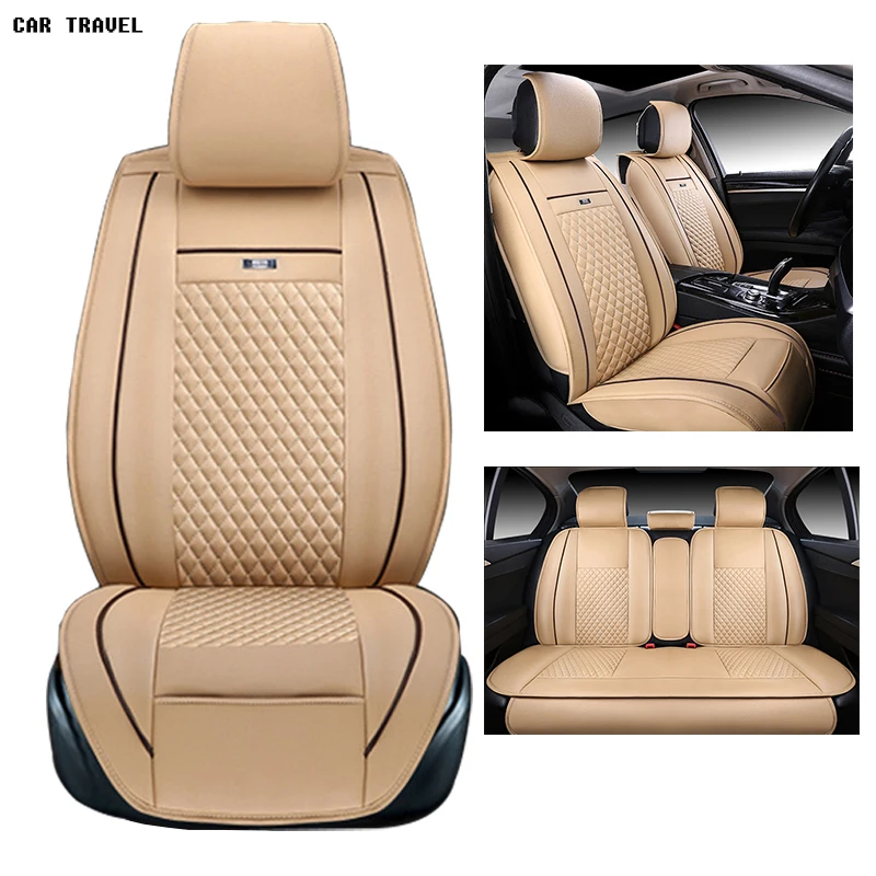 pu leather Universal car seat Cover for Toyota Corolla Camry Rav4 Auris
