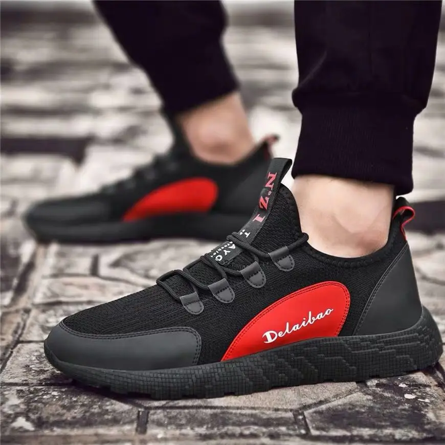 

CLOSHOE 2019 Summer New Men Casual Shoes Air Mesh Flyknit Cool Male Comfortable Men's Sport Sneakers Outdoor Walking Shoes