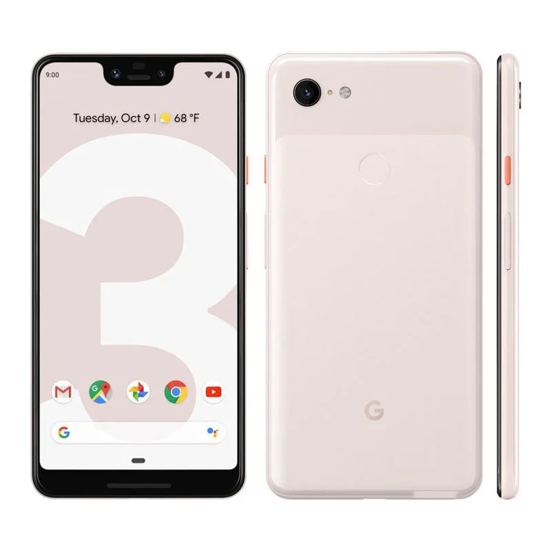 Google Pixel 3 XL 4 Гб 64 Гб мобильный телефон 6,3 дюймов NFC Snapdragon 845 Android 9 Google pixel XL 3 совершенно смартфон