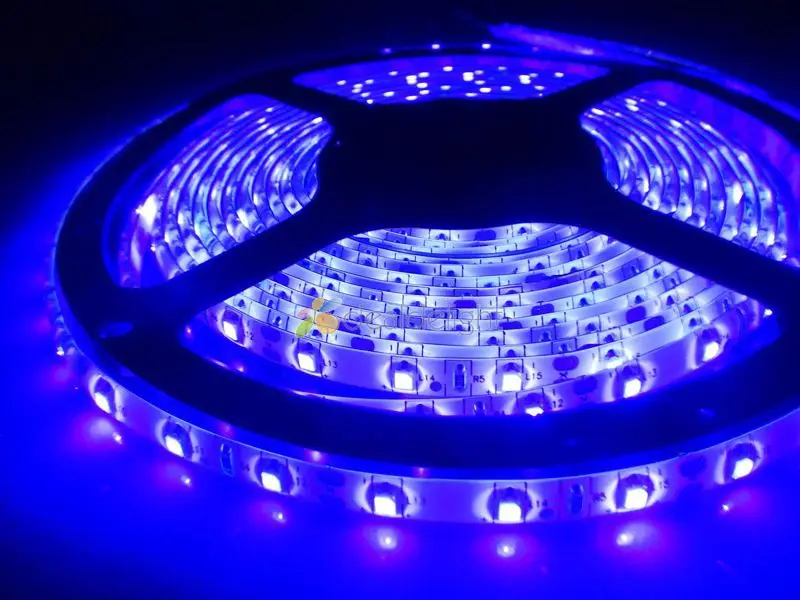 2835 3528 SMD 300 Led s ультрафиолетовая УФ лента 395 405nm фиолетовая Светодиодная постоянный
