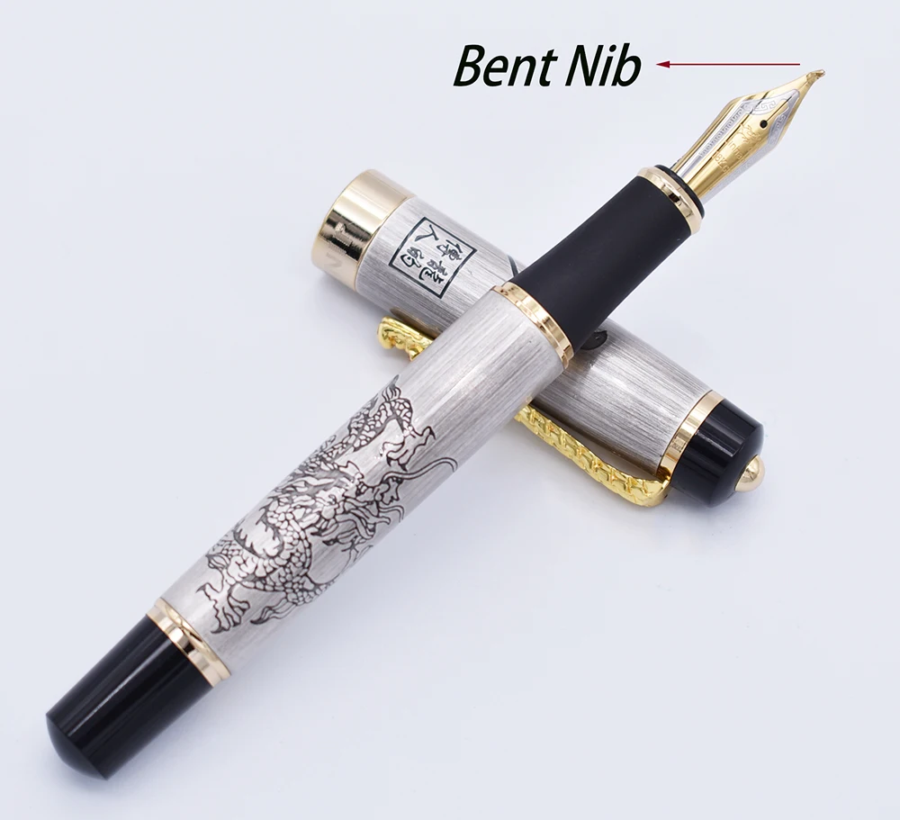 Jinhao Fude Calligraphy Fountain Pen Bent Nib, Descendants of The