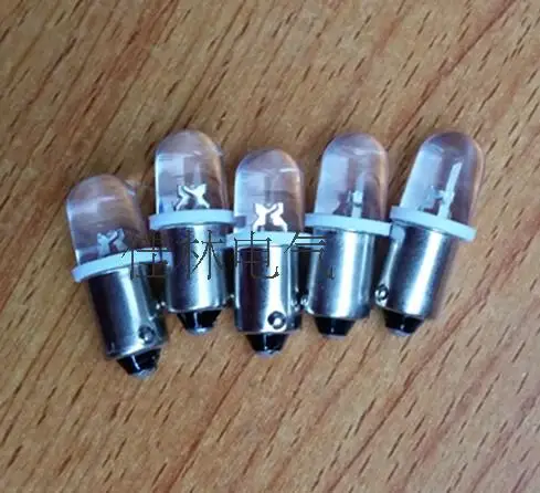 

The B9LED indicator lamp button 3V6V12V24V28V30V LED bulb lamp bulb bayonet bayonet