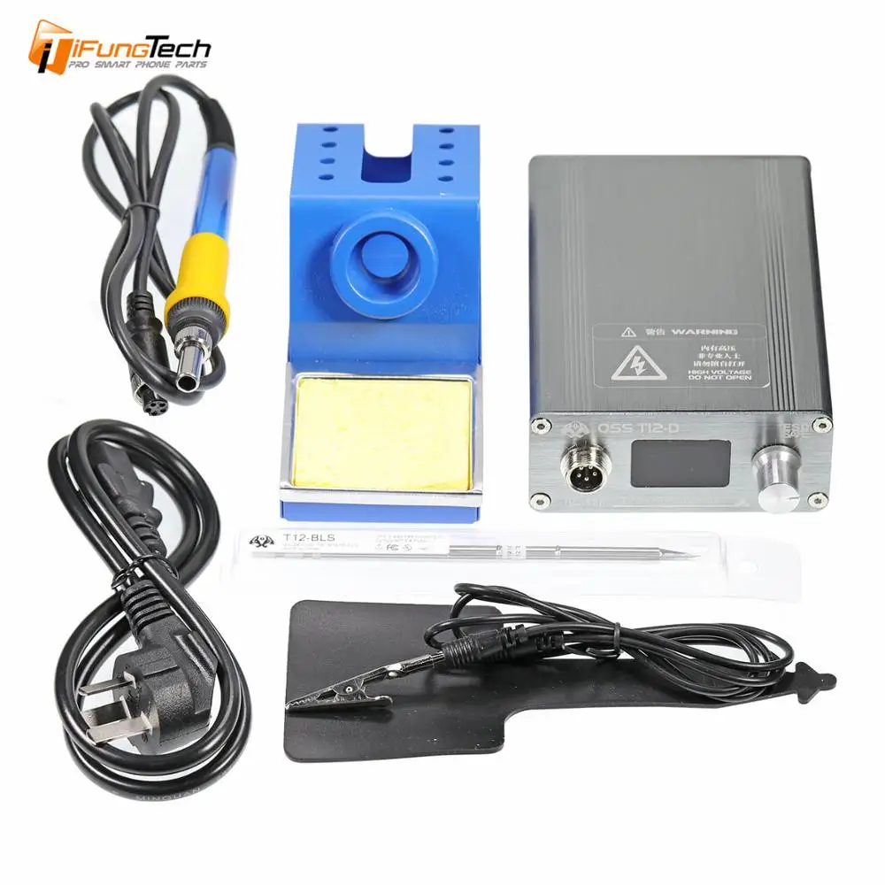 New Quick Heating Soldering Station Electronic Stc T12 Oled Digital Soldering T12 D Phone Repair Tool Sets Aliexpress