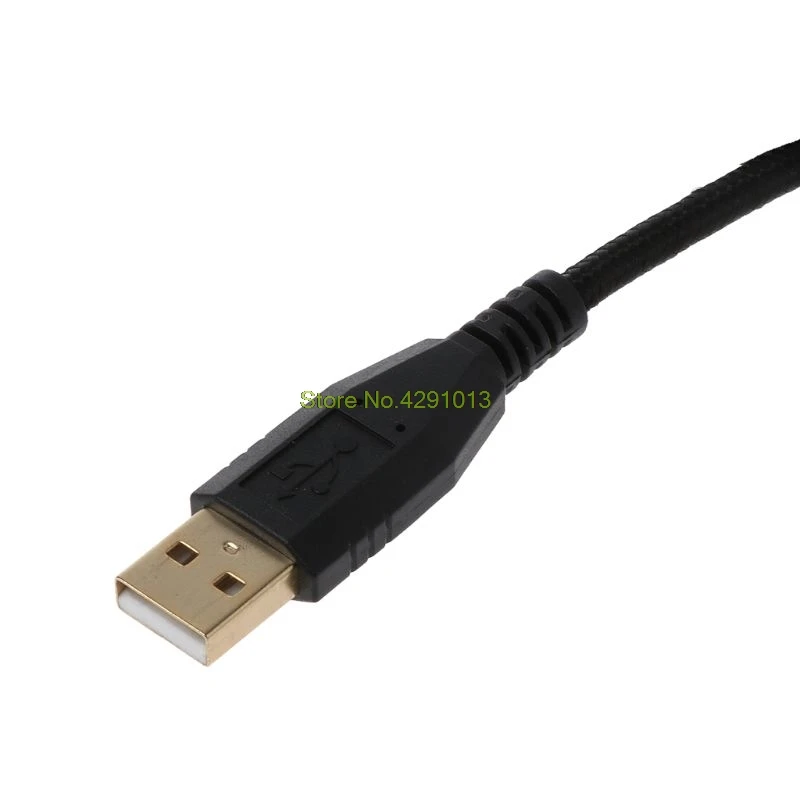 Позолоченный прочный нейлоновый плетеный кабель USB механическая клавиатура сменный провод для BlackWidow X Chroma Mechanical