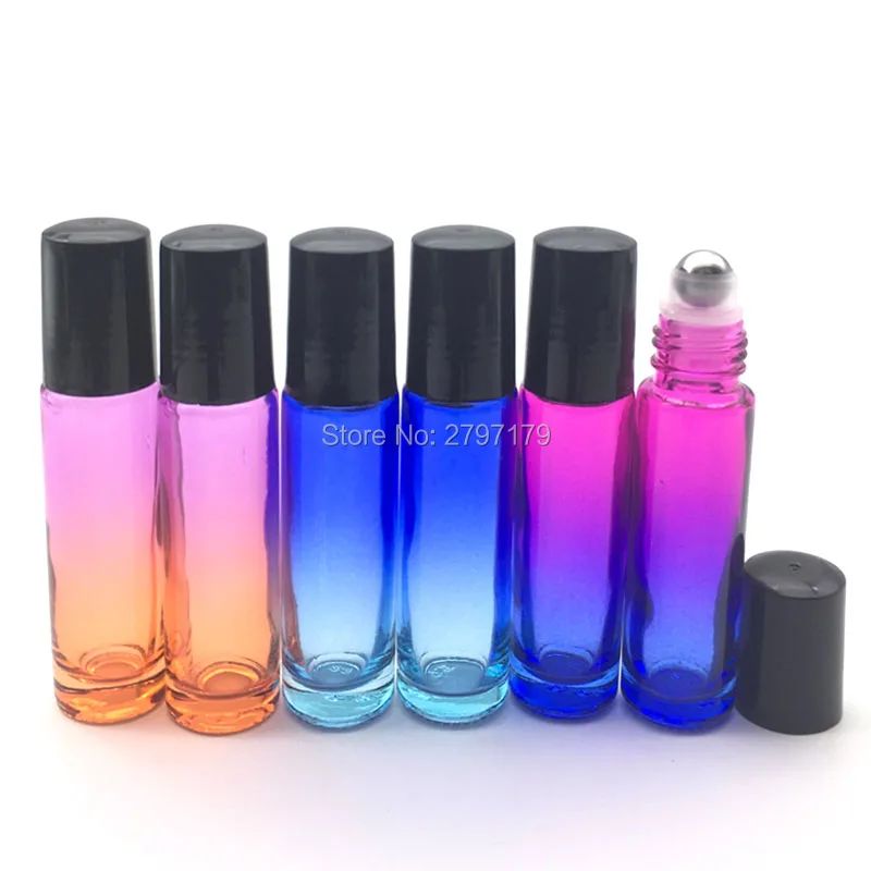 20 قطعة حار فارغة إعادة الملء العطر 10 مللي التدرج الملونة لفة زجاجة عطر زجاجية زيت طبيعي 10cc الأسطوانة على زجاجة 20 قطعة حار فارغة إعادة الملء العطر 10 مللي التدرج الملونة لفة زجاجة عطر زجاجية زيت طبيعي 10cc الأسطوانة على زجاجة
