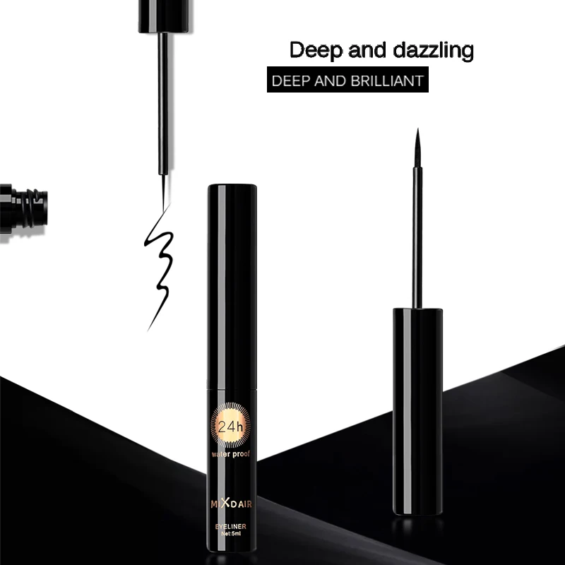 MIXDAIR Liquid Eyeliner Waterproof Long Lasting Smooth Easy to Wear Eye Liner Maquiagem Profissional Completa eyeliner stamp MIXDAIR Liquid Eyeliner Waterproof Long Lasting Smooth Easy to Wear Eye Liner Maquiagem Profissional Completa eyeliner stamp