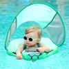 Mambobaby Non-gonflable nouveau-né bébé natation flotteur anneau couché Flots bain piscine jouets baignoire bain formateur pour bébé nageurs ► Photo 1/6