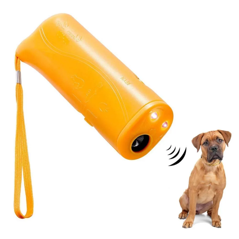 

Ultrasound Dog Training Repeller Control Trainer Device 3 in 1 Anti-barking Stop Bark Dogs Pet Outdoor Carrier Training Device